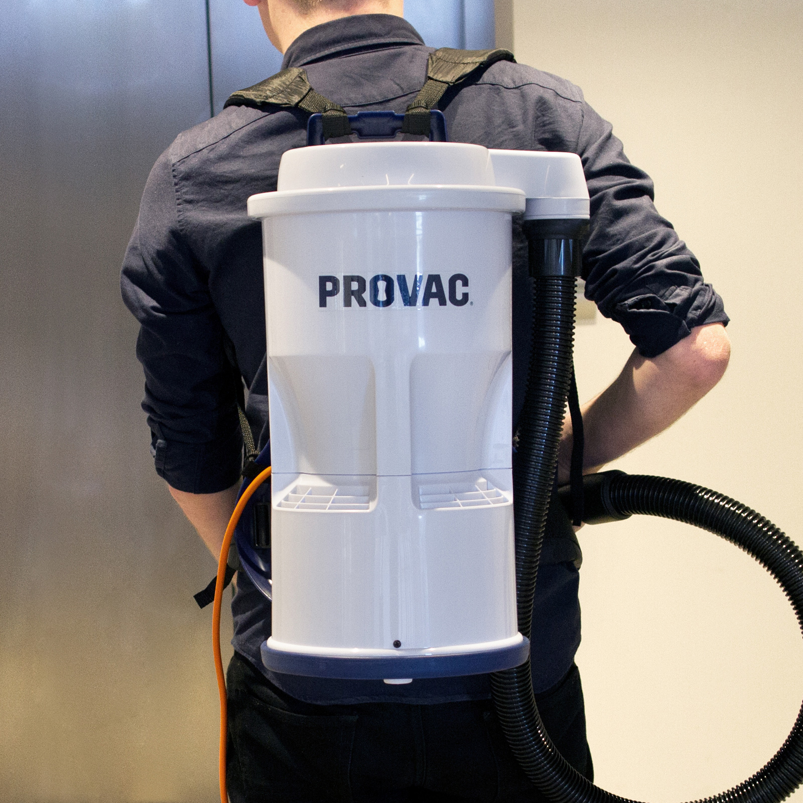 Provac Features Lightweight Backpack Vacuum Cleaner