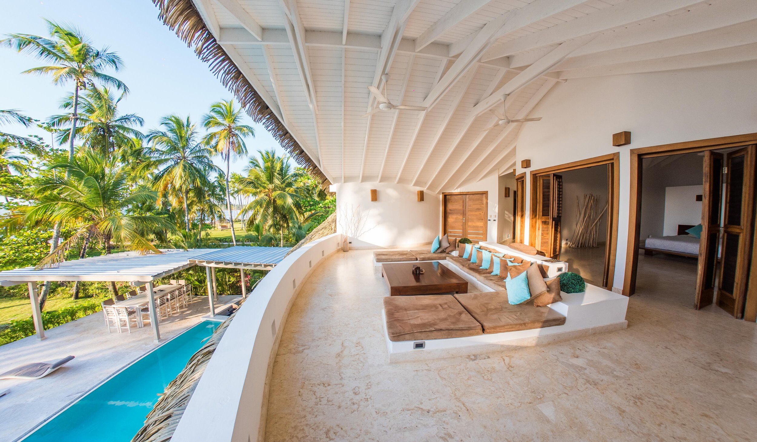 Prime Beachfront Villa at Los Nomadas, Playa Coson, Terrenas