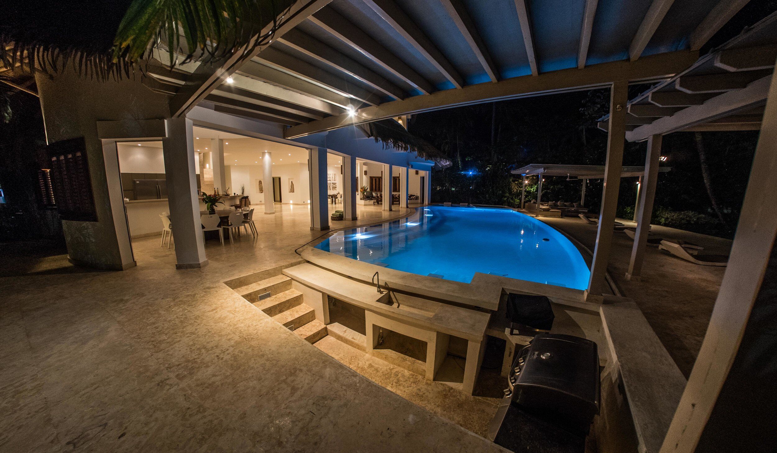 Prime Beachfront Villa at Los Nomadas, Playa Coson, Terrenas