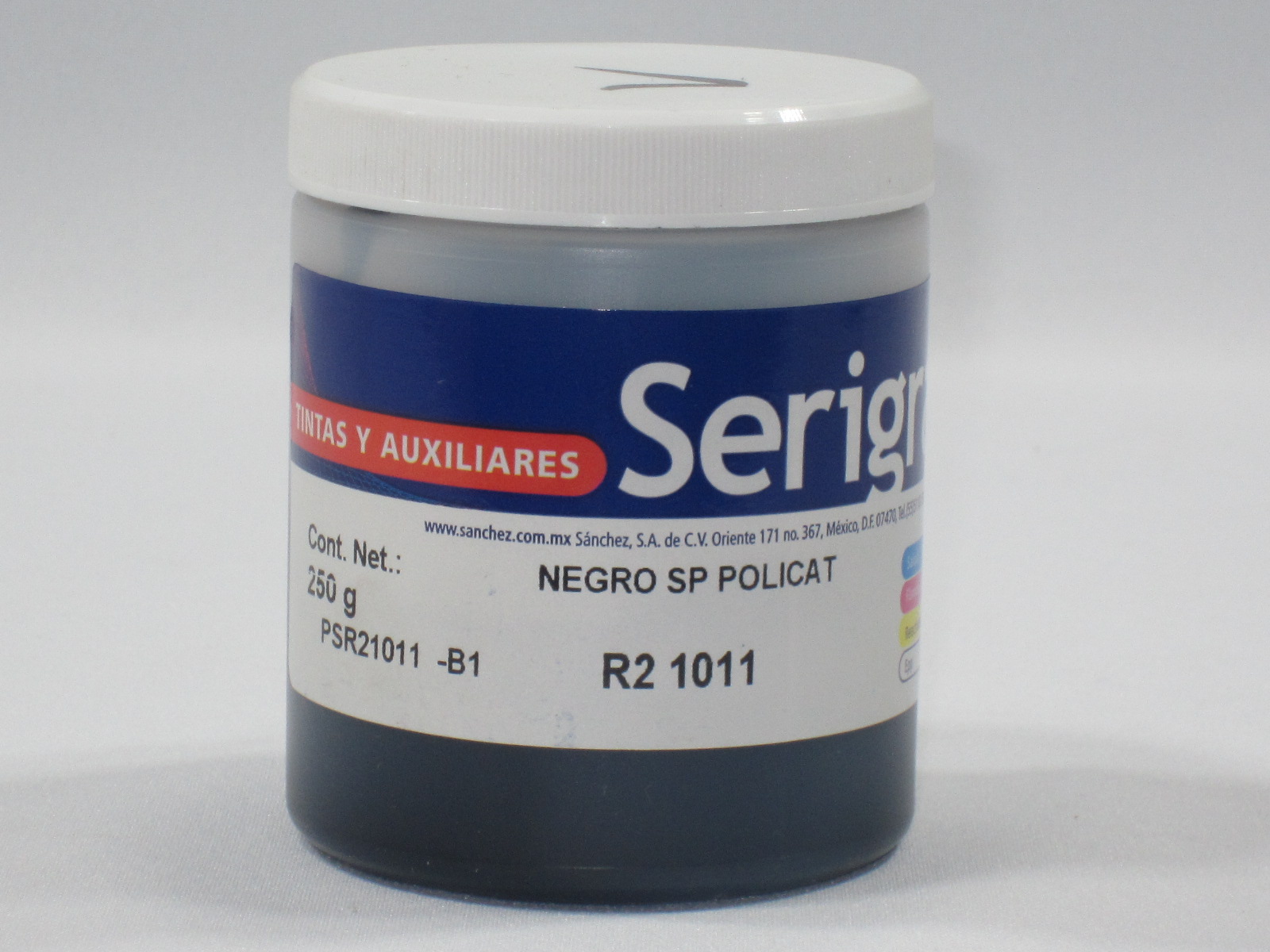 TINTA POLICAT NEGRO R2 1011 (250G) Proveedora de Oficinas