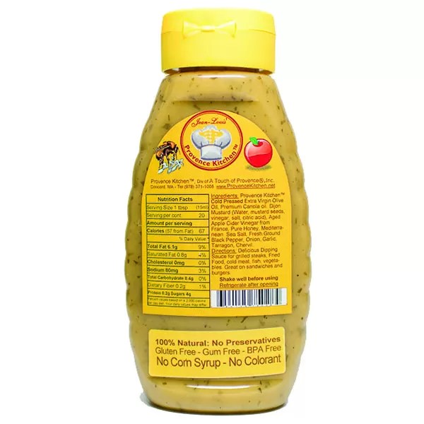 Honey Dijon Dipping Sauce Apple Cider Vinegar Provence Kitchen®
