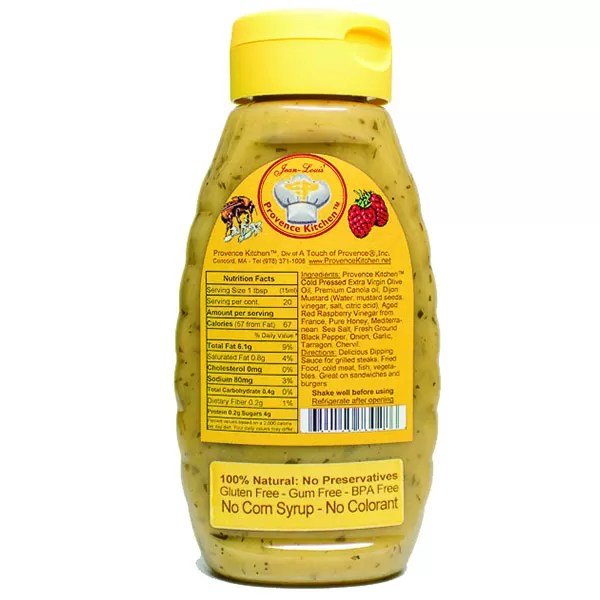 Honey Dijon Dipping Sauce Red Raspberry Vinegar Provence Kitchen®