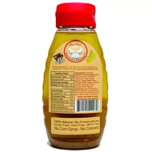 Honey Vinaigrette White Wine Vinegar Provence Kitchen®