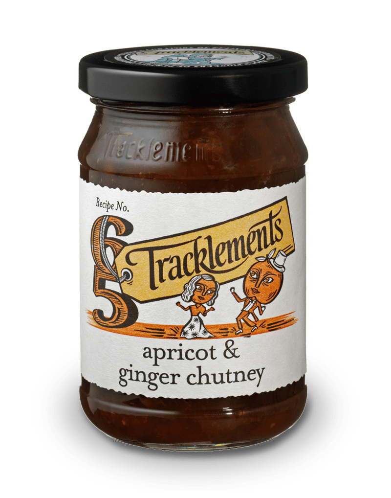 Tracklements Apricot & Ginger Chutney Tracklements Chutneys & Relishes