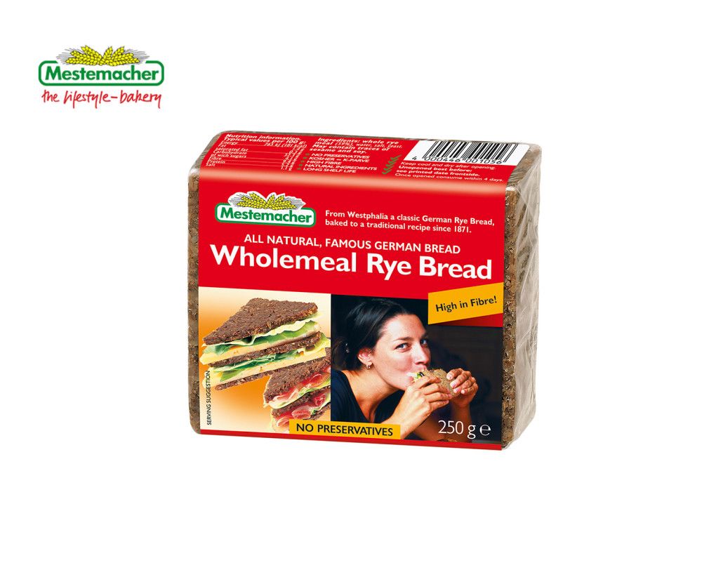 Mestemacher Pumpernickel Long Life Bread