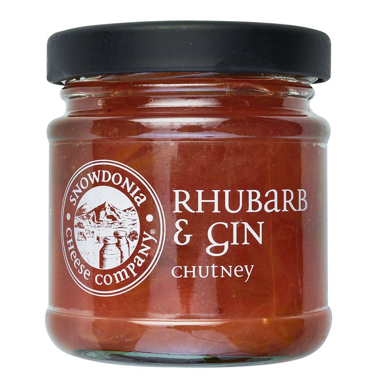 Snowdonia Rhubarb & Gin Chutney Snowdonia Chutneys & Relishes