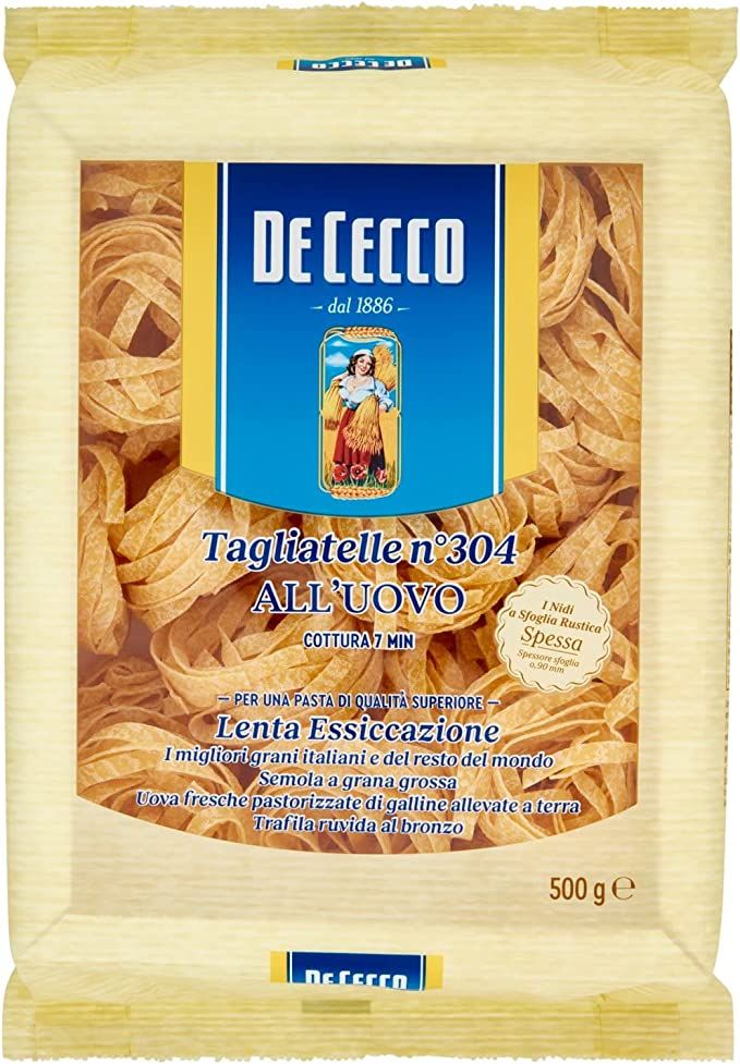 De Cecco Egg Tagliatelle Pasta