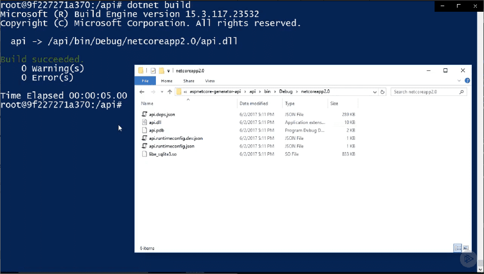 آموزش داکر Docker و Container در پروژه های Core پرووید