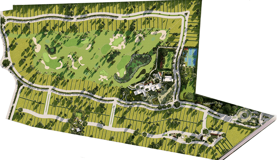 Provincia Residencial con campo de golf en Mérida