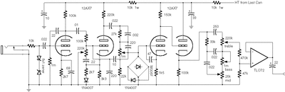 Prowess Amplifiers - Marshall - Schematics - Jcm 900 - Preamp