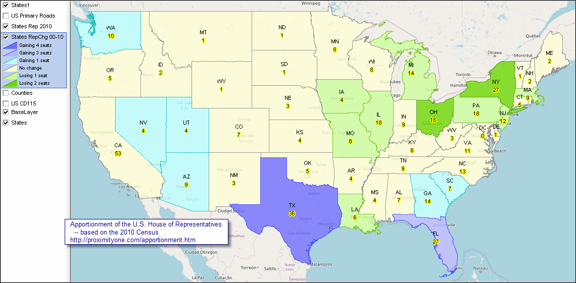 Apportionment Map Of Us Congress 27 Us Map House Of Representatives Maps Online For You