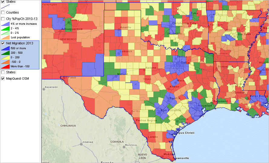 Metro County 2013 Largest Metropolitan Areas Fastest Growing Metros