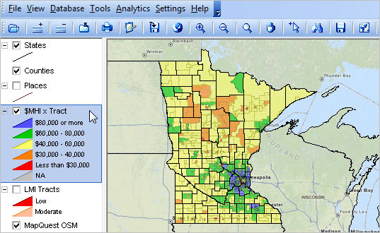 Chisago County Mn Gis Minnesota Demographic Economic Trends Census 2010 Population