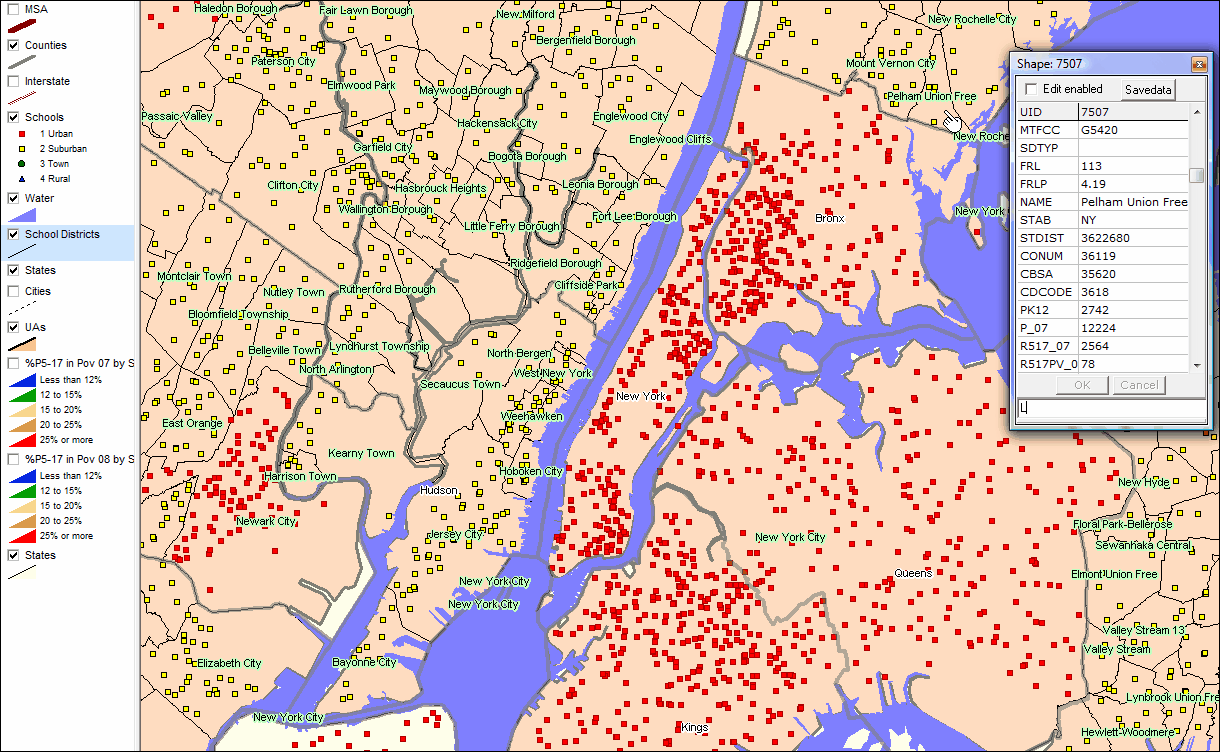 UrbanSuburban Schools Census 2010 & Demographic Economic Patterns