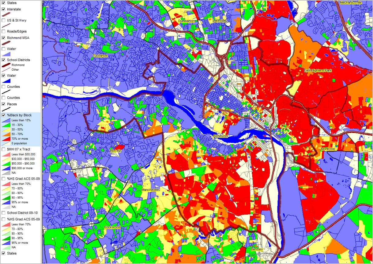 City Of Richmond Gis Richmond Area
