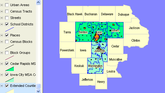 Cedar Rapids Iowa Zip Code Map Baytown Texas Map