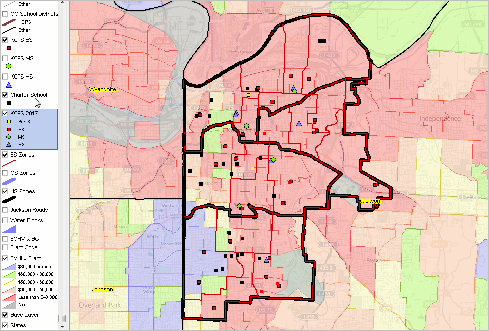 School Districts In Kansas Map Map