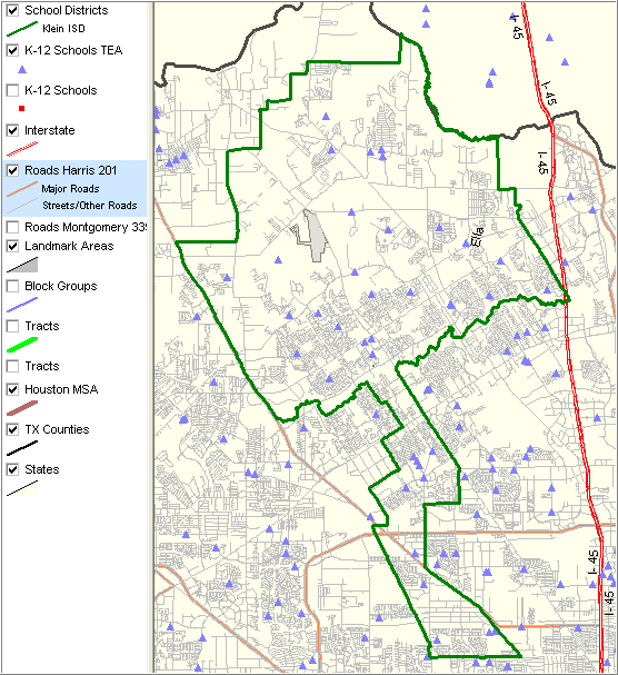 CommunityViewer GIS > School District Anatomy