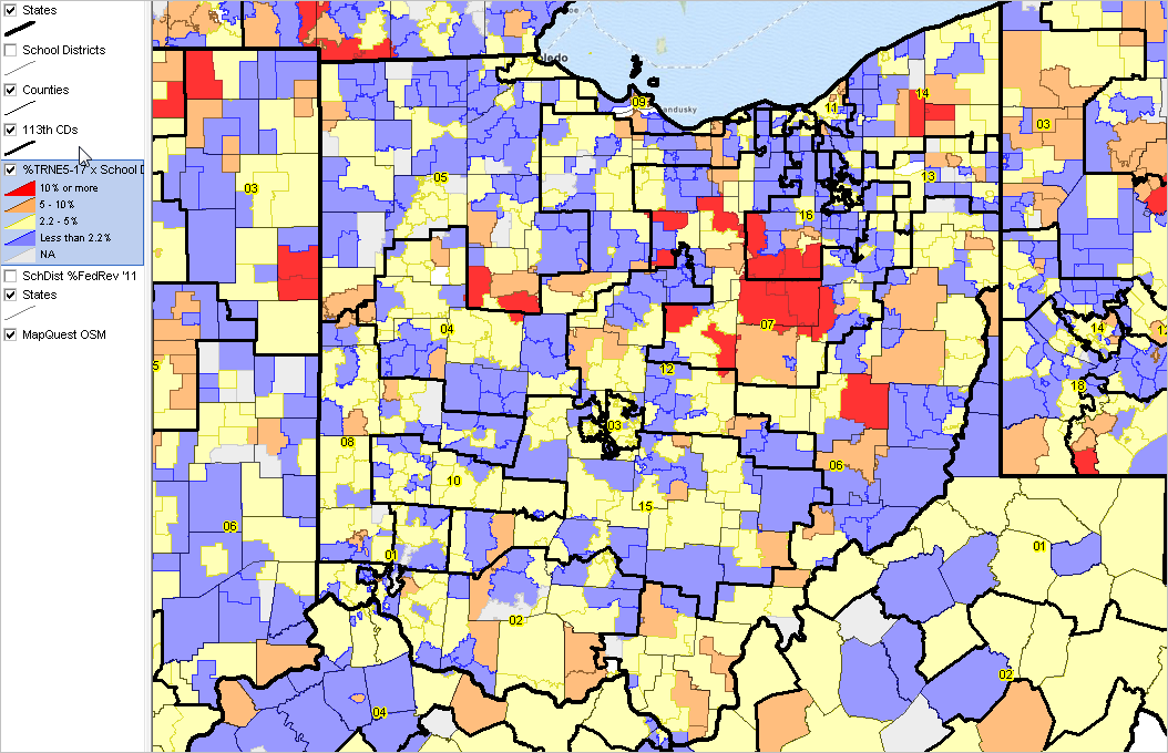 Congressional Districts 113th 114th Congress Representatives Trends