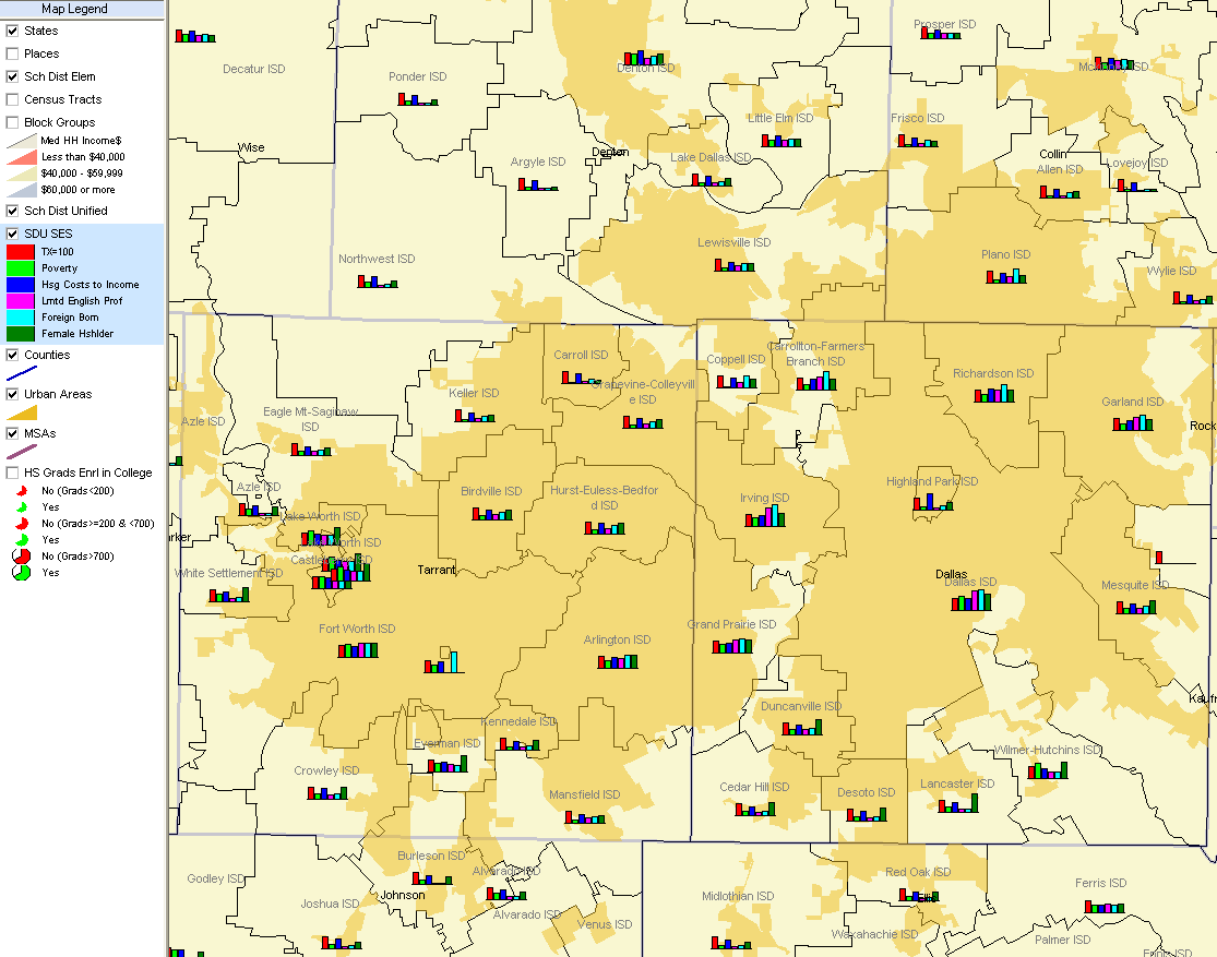 Carrollton Farmers Branch Isd District Map Farmer Foto Collections