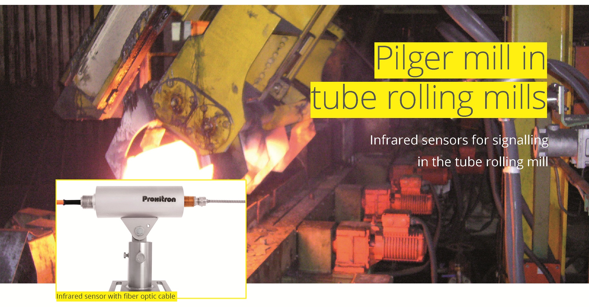 Pilger mill in tube rolling mills Proxitron