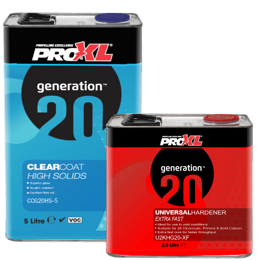 High Solids 2K Clear Coat Kit (7.5lt) ProXL