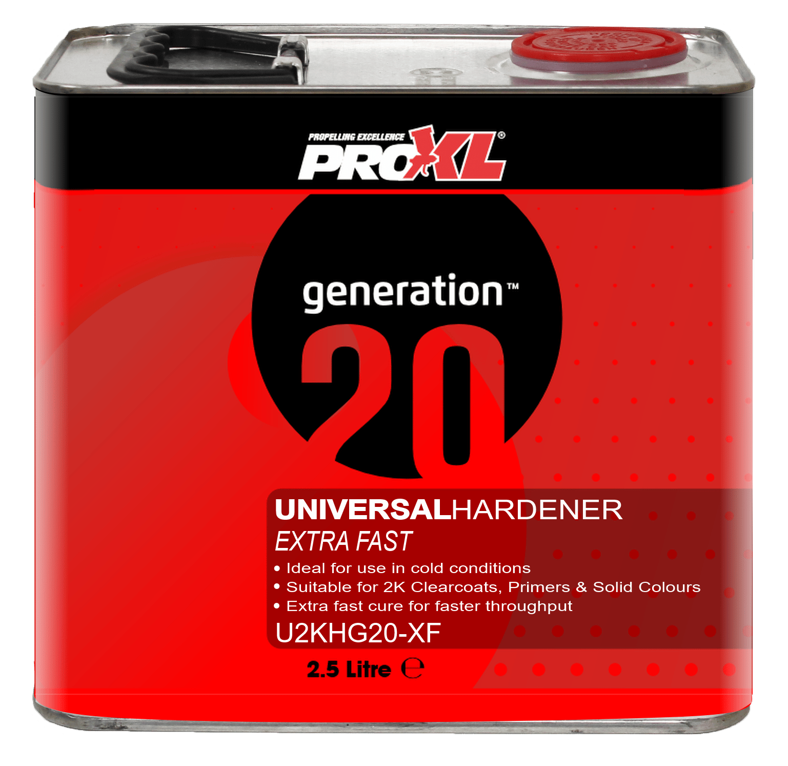Universal 2k Hardener Extra Fast (2.5lt) ProXL