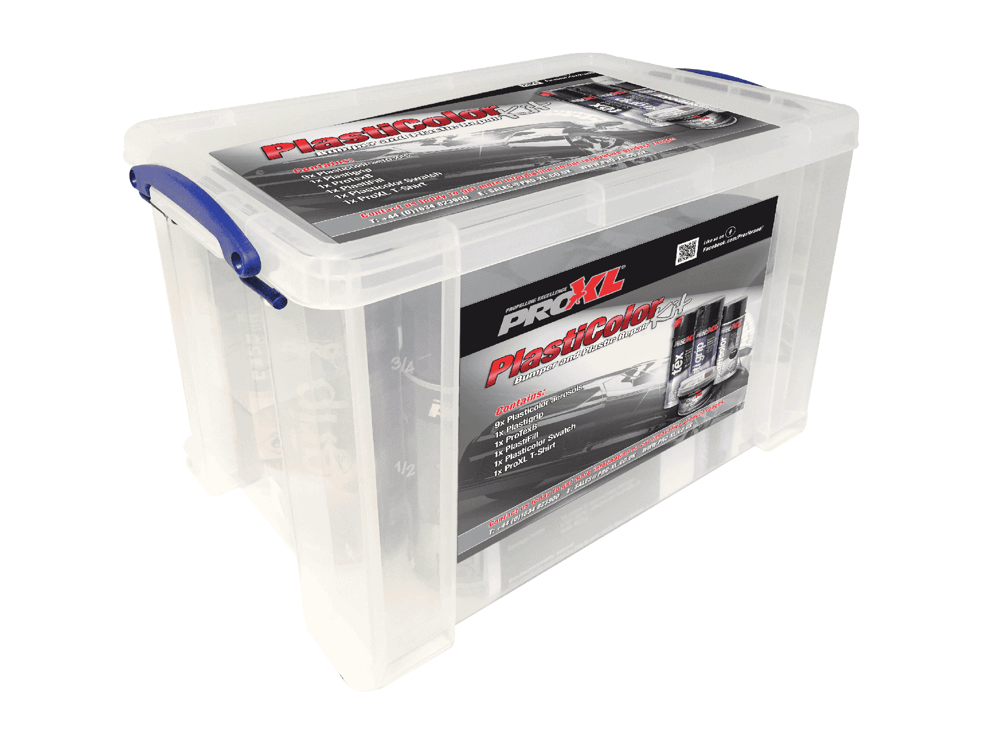 PlastiCOLOUR Plastic Bumper & Trim Repair Kit ProXL