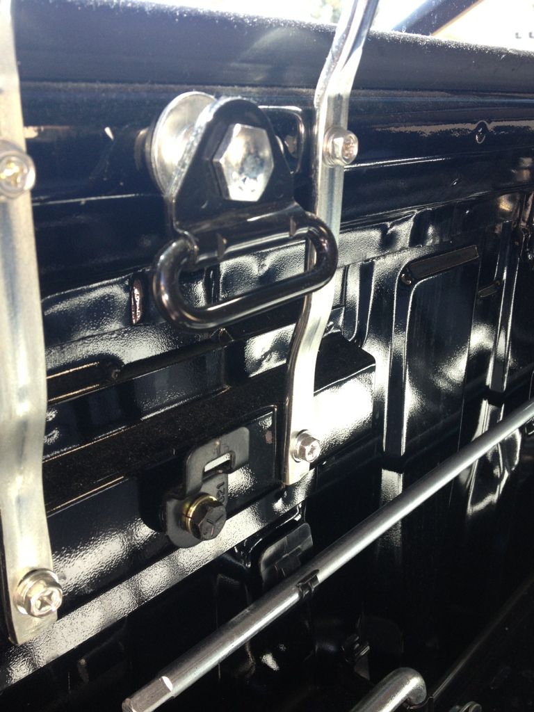 baby capsule anchor point.. Nissan Navara Truck Forum