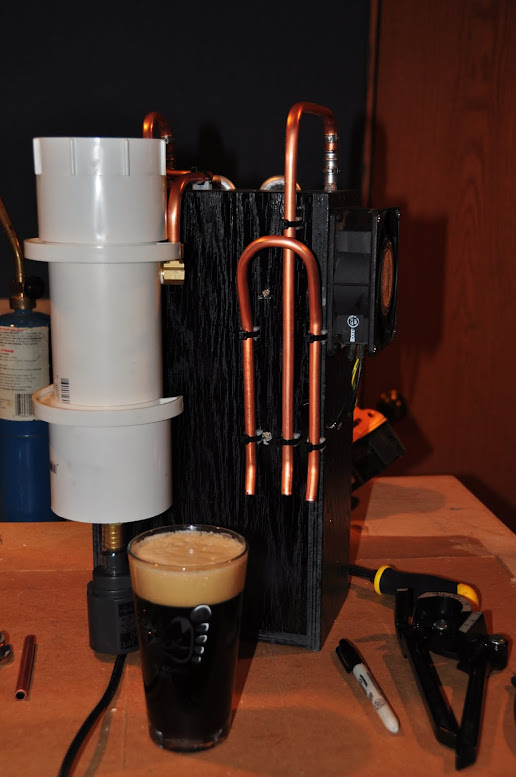My Beer line chiller build Homebrew Talk Beer, Wine, Mead, & Cider