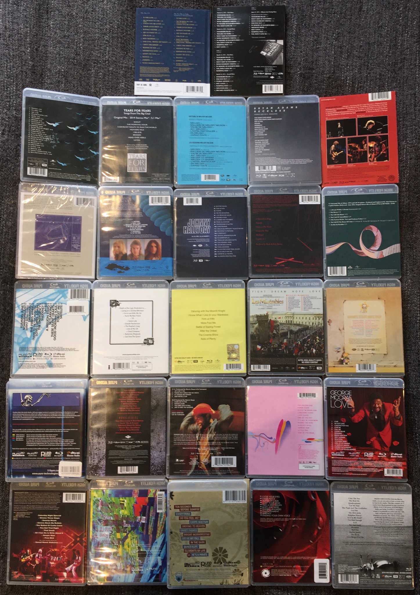 Lets see your Bluray Audio discs! QuadraphonicQuad Home Audio Forum