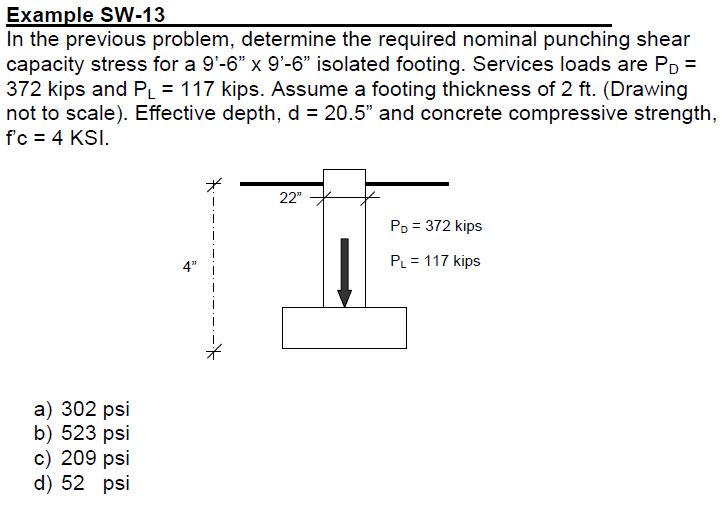 Shear Capacity Stress Question Professional Engineer & PE Exam Forum