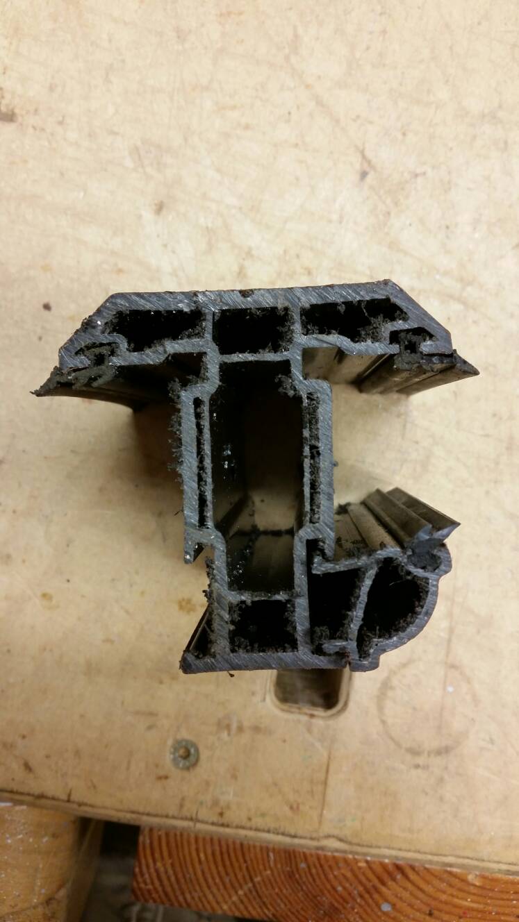 Reusing an old upvc door UK