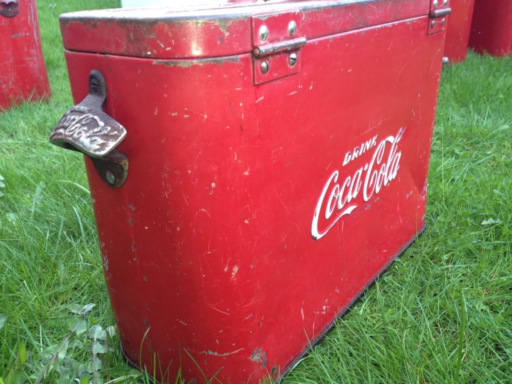 Vintage Coolers For Sale. Coca Cola, 7up, Dr Pepper Volkswagen Type 2