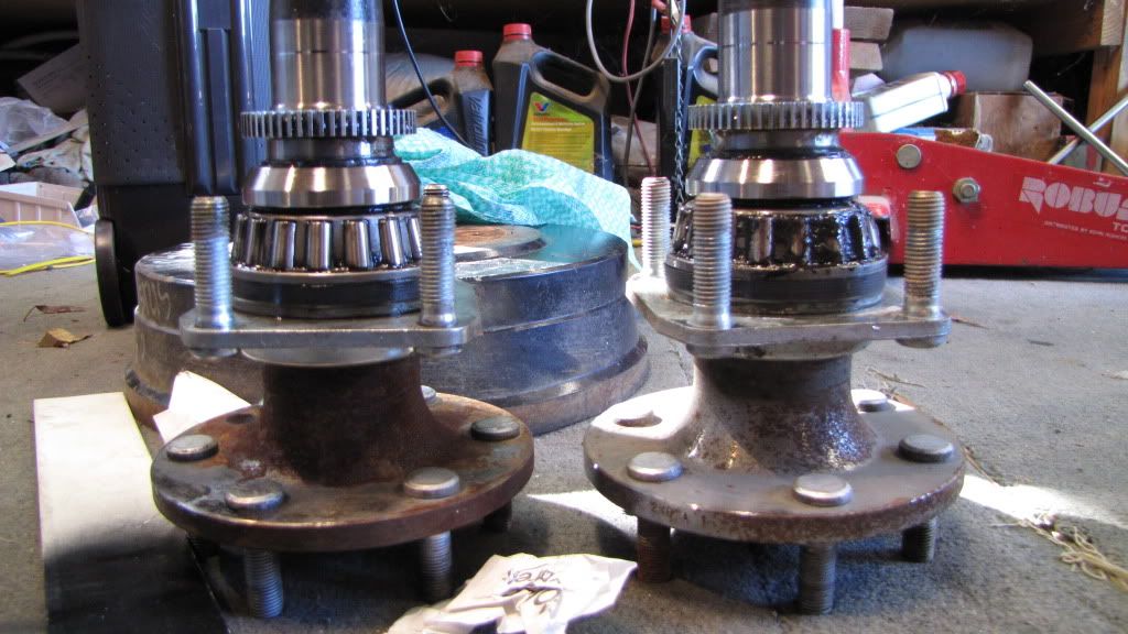 Rear wheel / half shaft bearing Nissan Navara Truck Forum