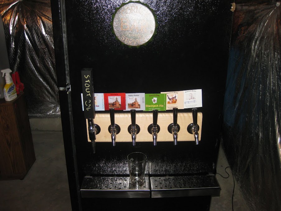 Show us your upright refrigerator "Kegerator" conversion. Homebrew
