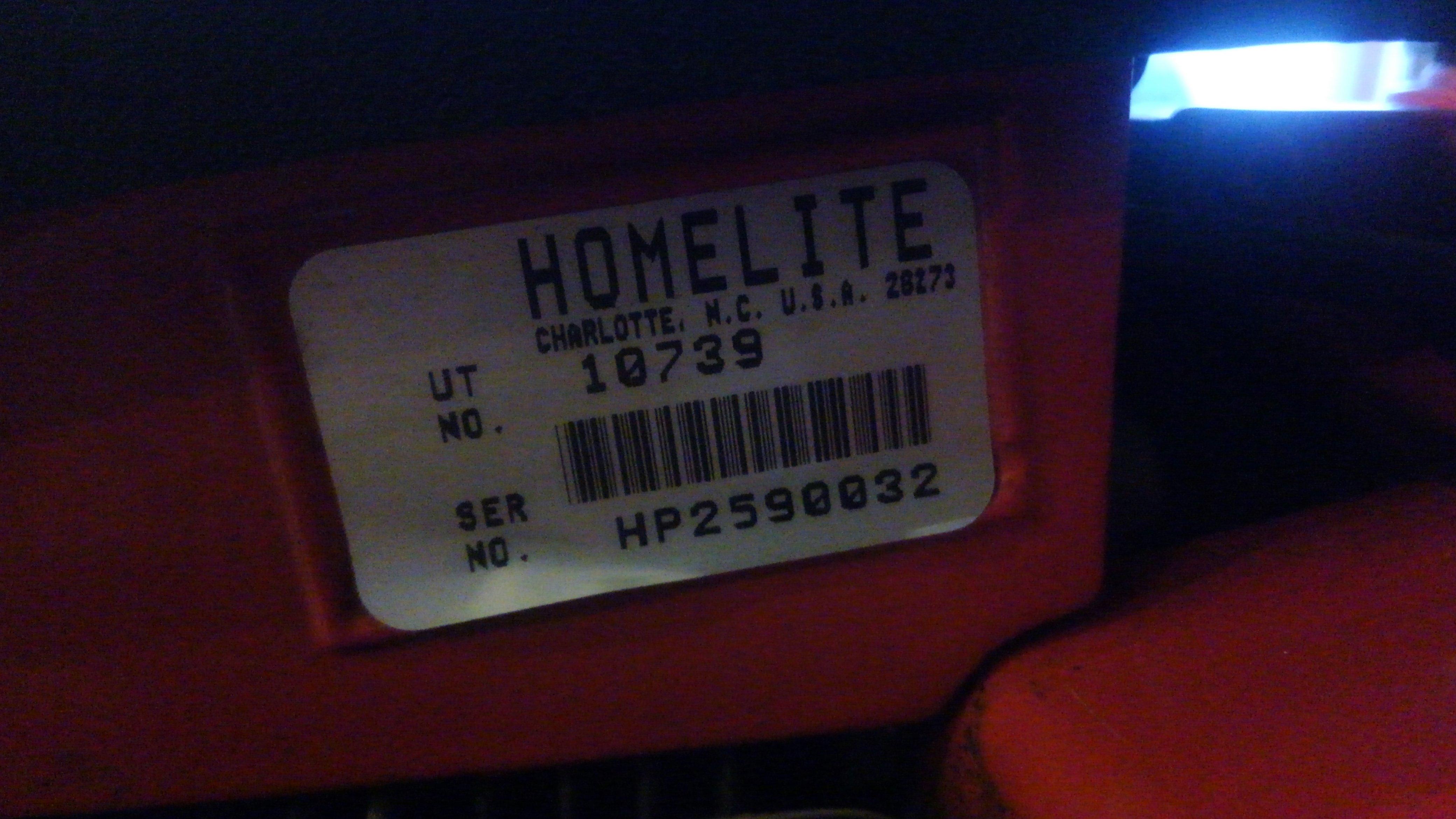 Want to Sell - NOS Homelite SXLAO big red | Arborist, Chainsaw & Tree