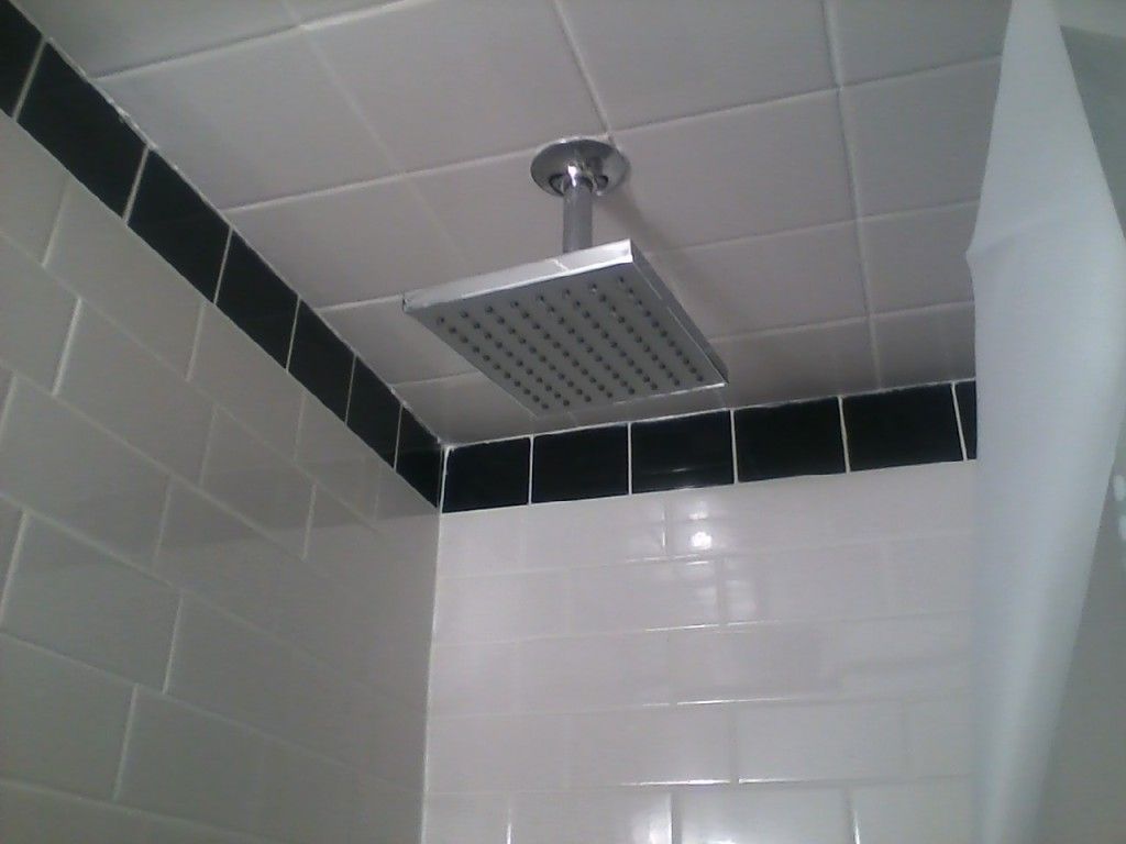 why is water coming out of the showerhead and handheld shower at the