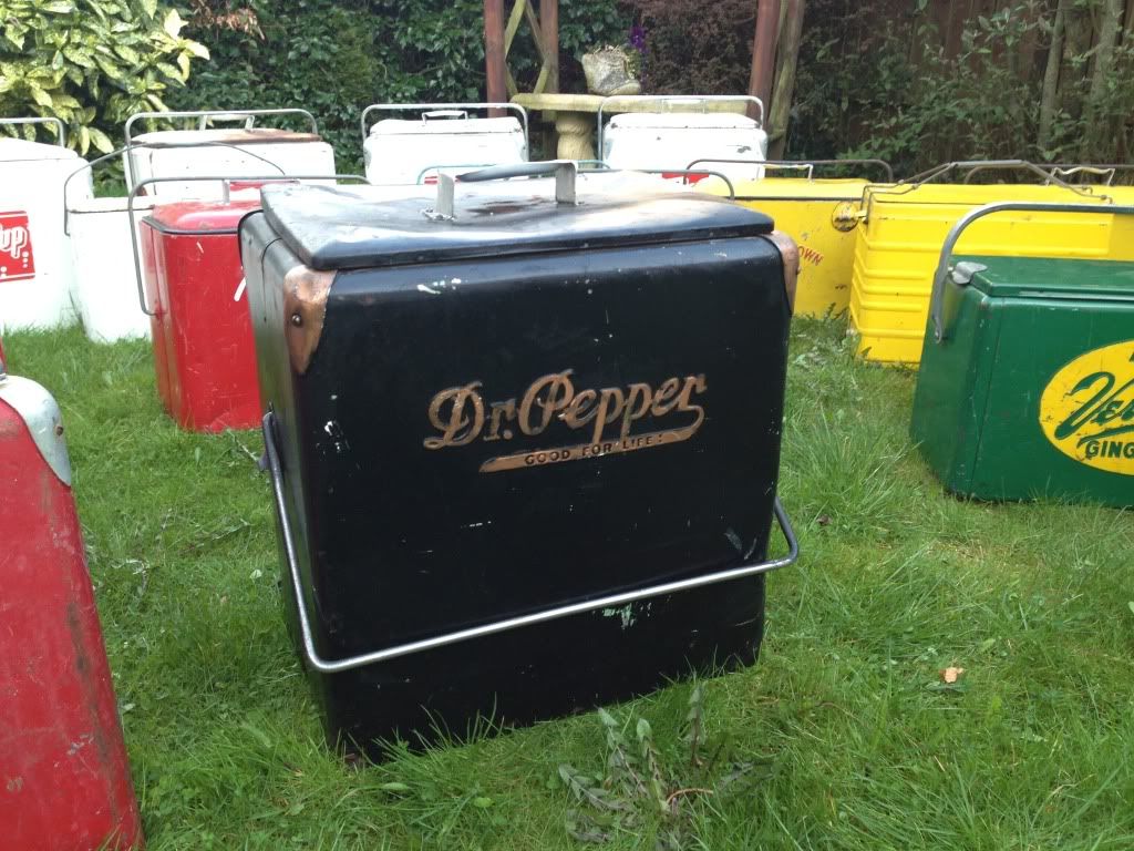 Vintage Coolers For Sale. Coca Cola, 7up, Dr Pepper Volkswagen Type 2
