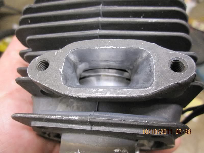 2065 exhaust porting help Arborist, Chainsaw & Tree Work Forum