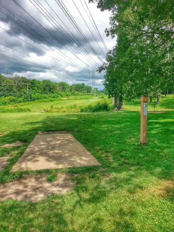 HOD 2/26/2024 Castaldo Park DGC Hole 3 Woodridge, IL Disc Golf