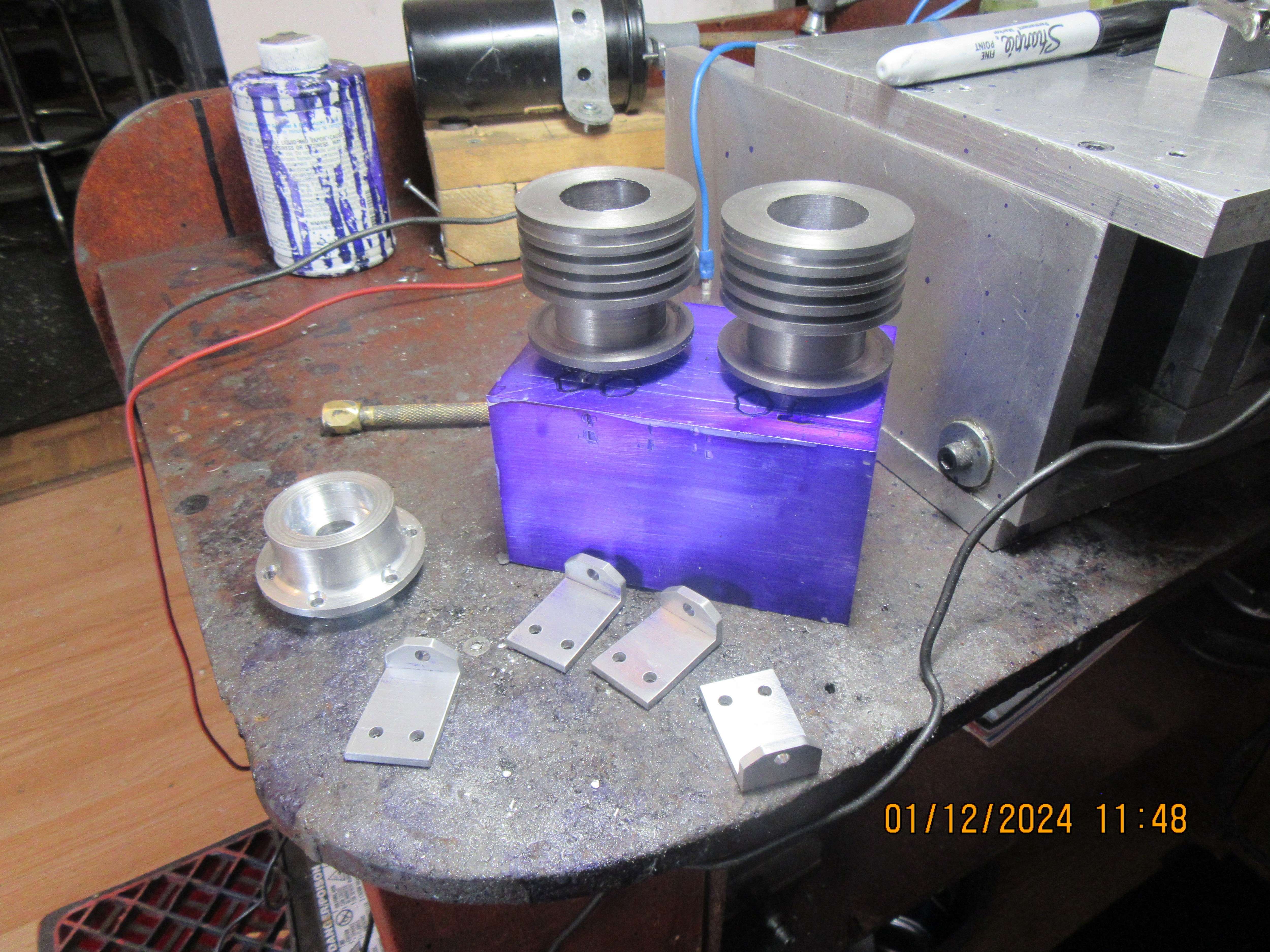 Building a twin cylinder inline i.c. engine. | Page 3 | Home Model