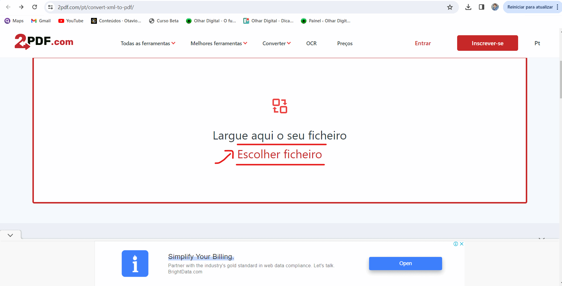 Como converter XML em PDF no PC ou celular 40 GRAUS