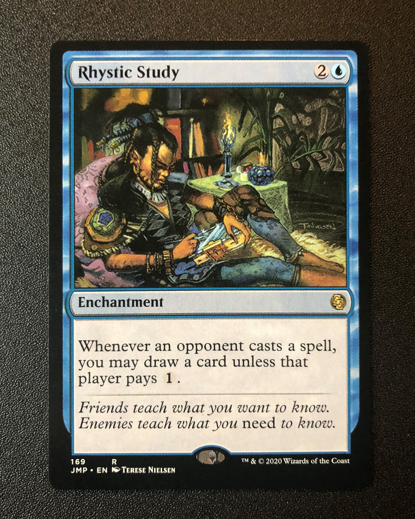 Rhystic Study MTG Proxy Jumpstart Proxy King