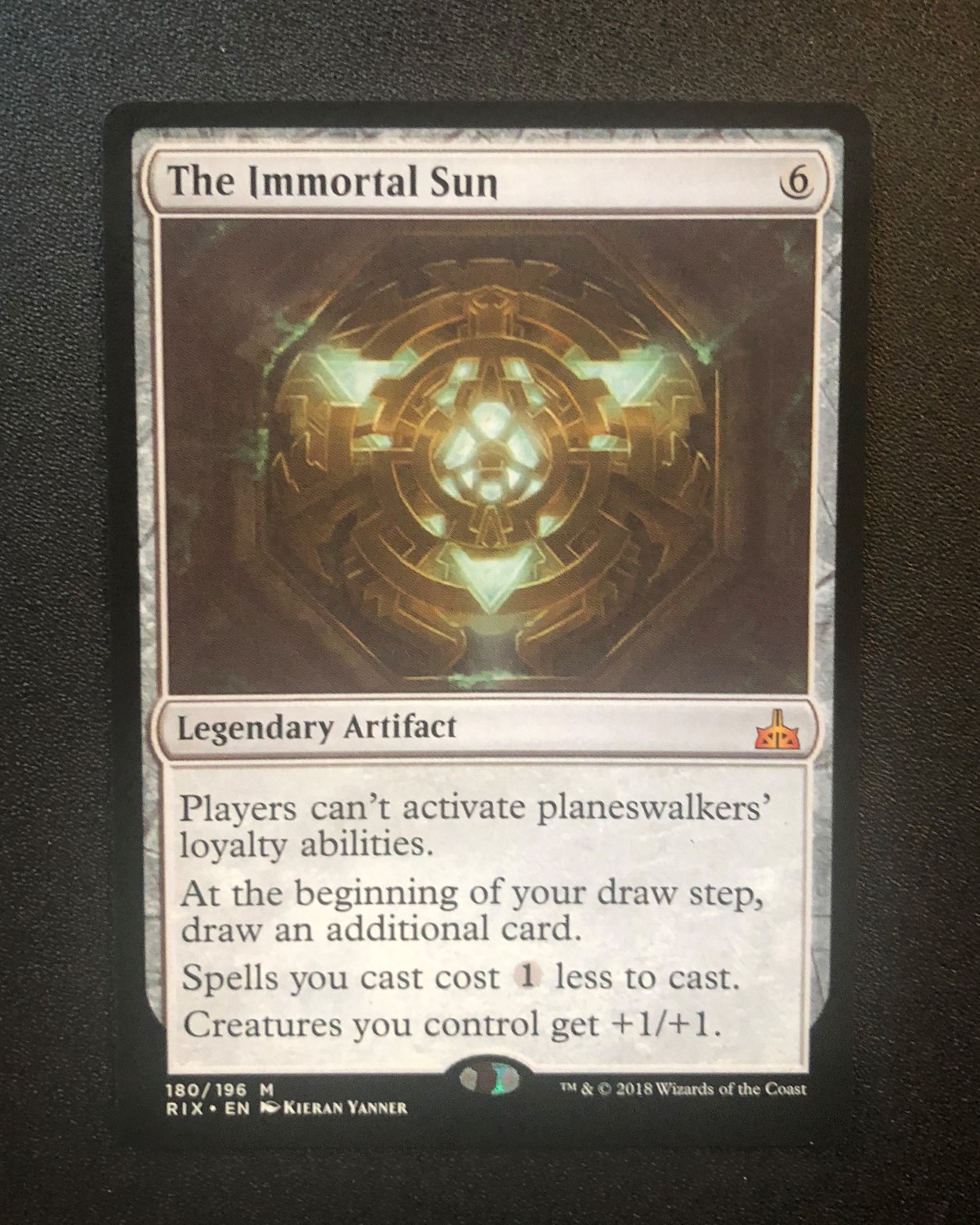 Immortal Sun, The MtG Ixalan Proxy King