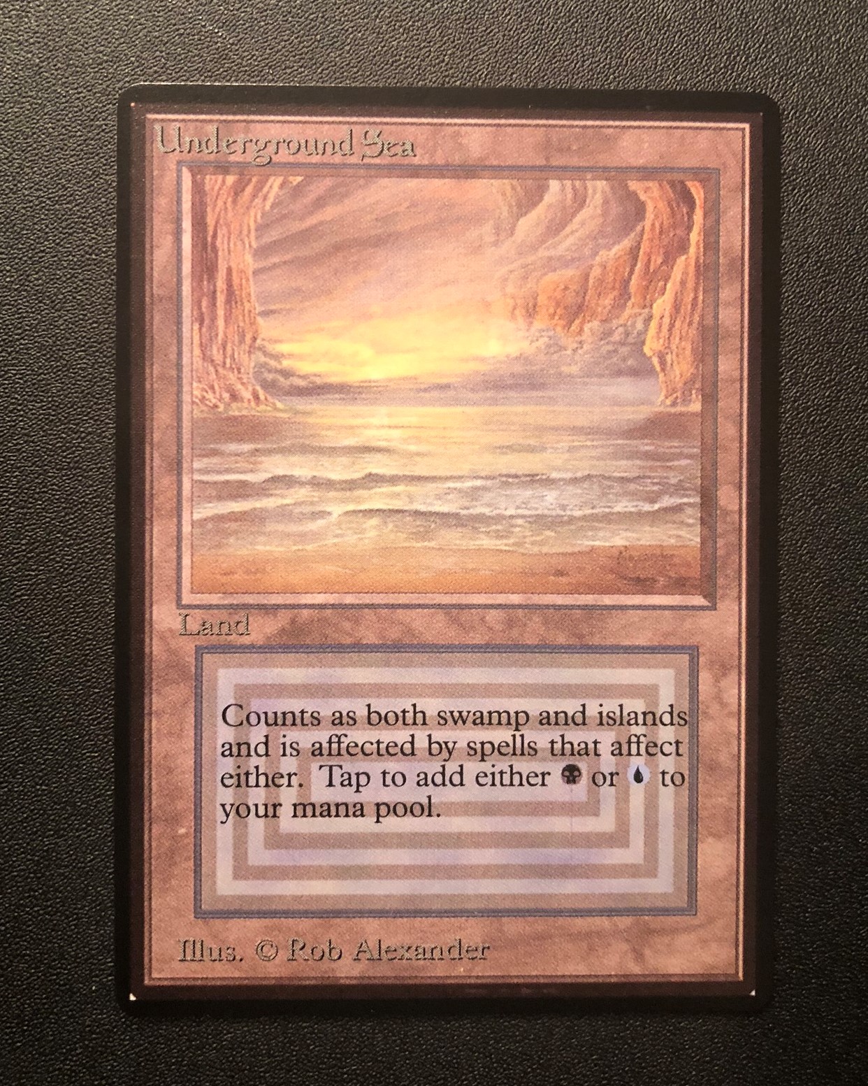 Underground Sea MtG Beta Proxy King