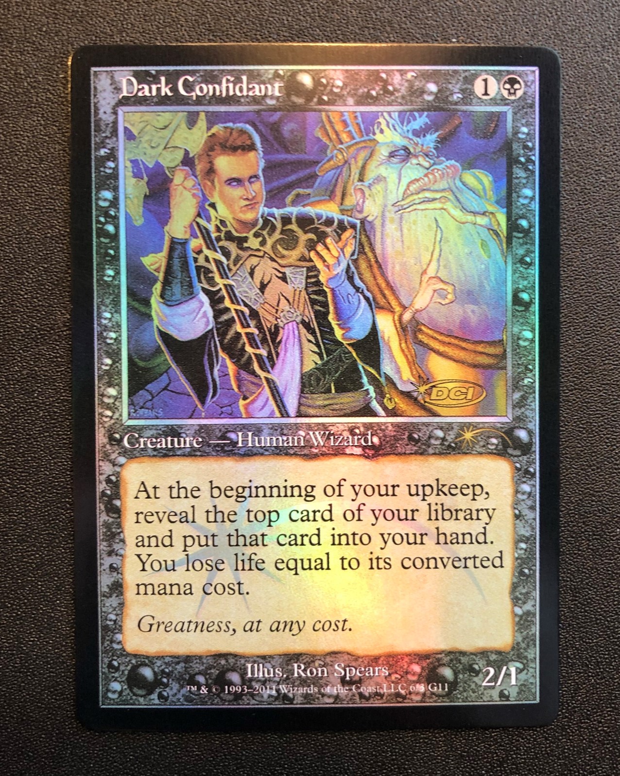 Dark Confidant (FOIL) MTG Proxy Judge Gift Proxy King
