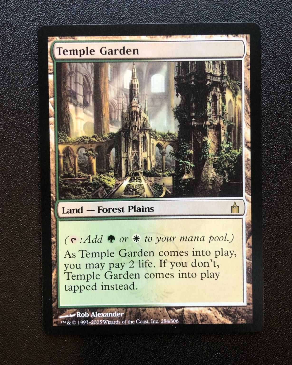 Temple Garden MtG Ravnica Proxy King