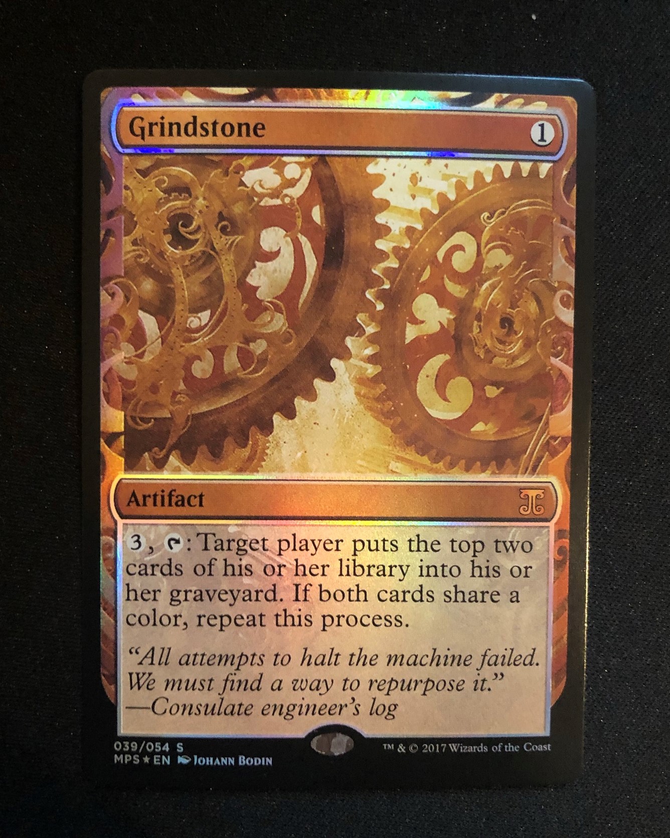 Grindstone (FOIL) MTG Proxy Kaladesh Masterpiece Proxy King