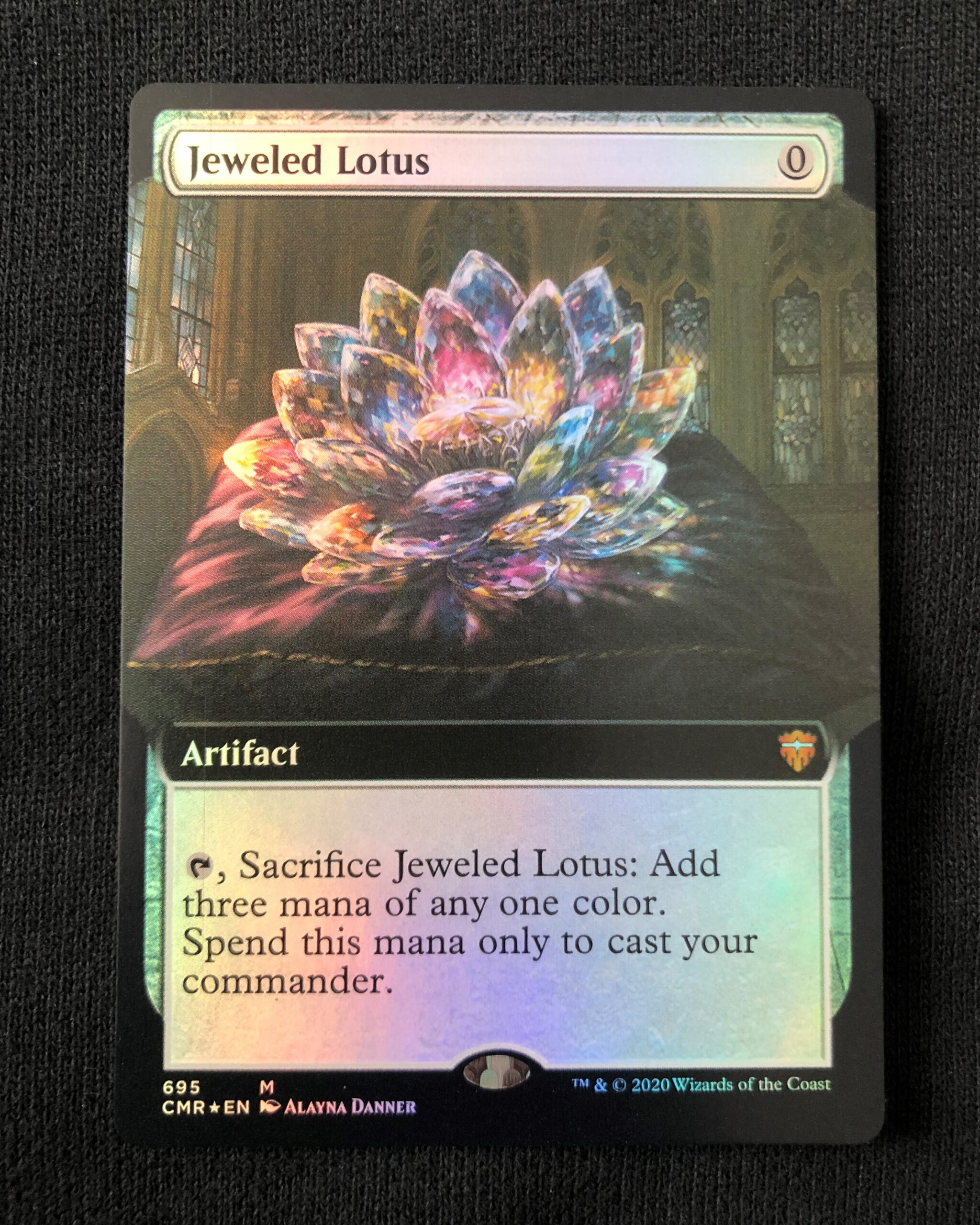 Jeweled Lotus (FOIL Showcase) MTG Proxy Commander Legends Proxy King